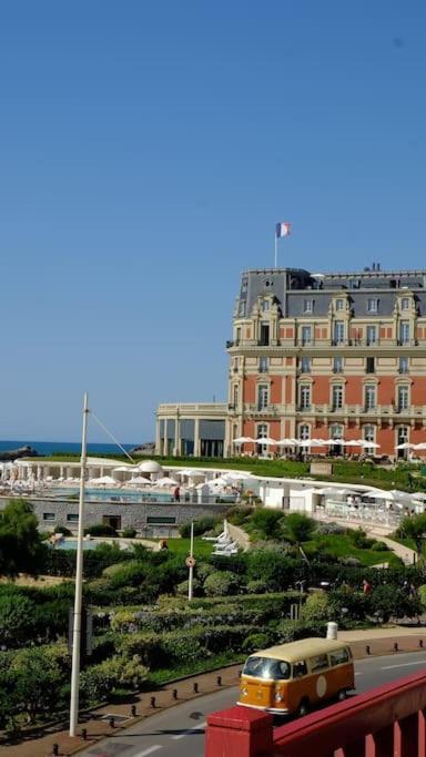 Appartement Le Sahel - Vue Imprenable Sur L'Ocean Biarritz Exterior foto